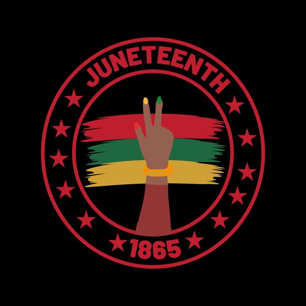 Juneteenth T 셔츠 디자인