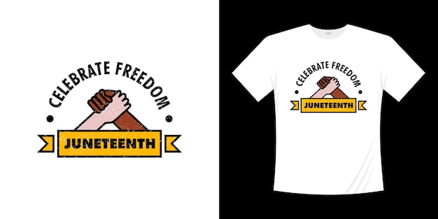 Juneteenth t shirt design