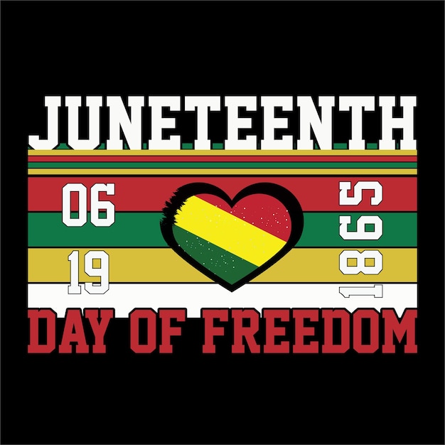 Juneteenth t-shirt ontwerp