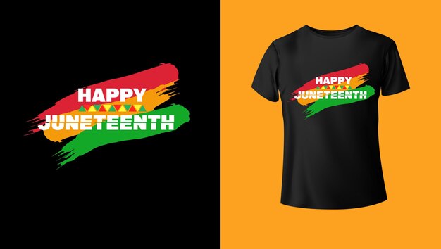 Juneteenth t-shirtontwerp