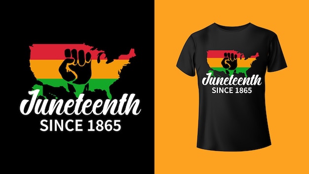 Juneteenth t-shirtontwerp