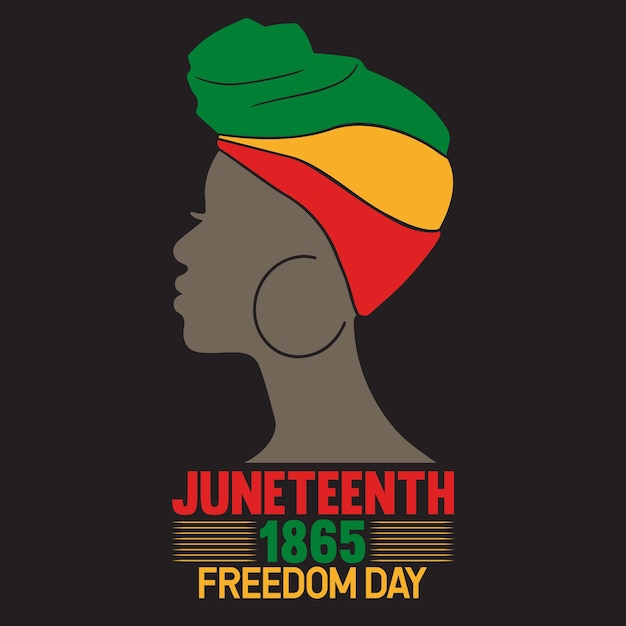 Juneteenth tshirt design