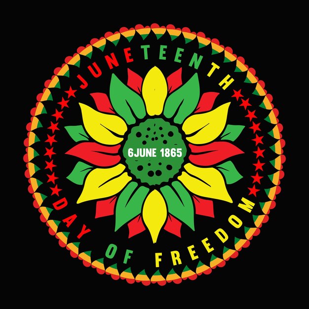 Juneteenth Tshirt Design