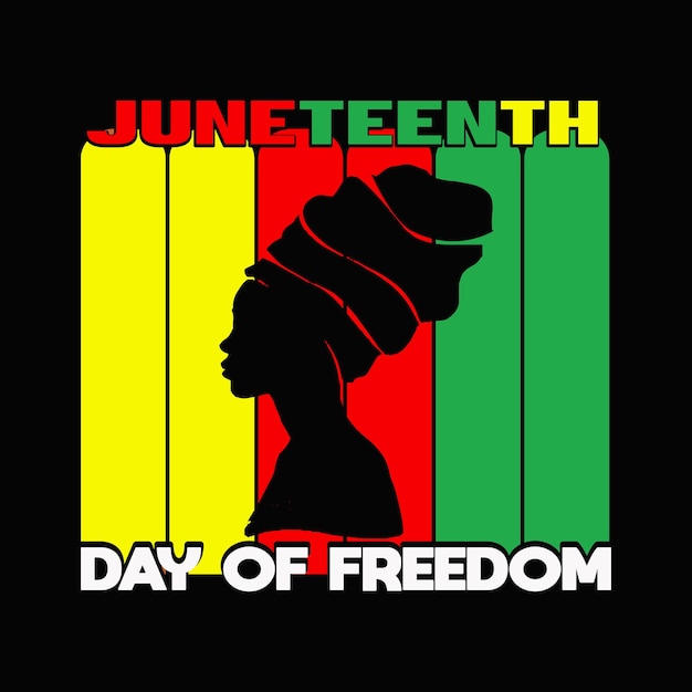 Juneteenth Tshirt Design