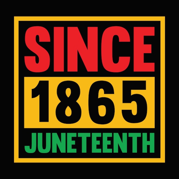 Vector juneteenth tshirt design