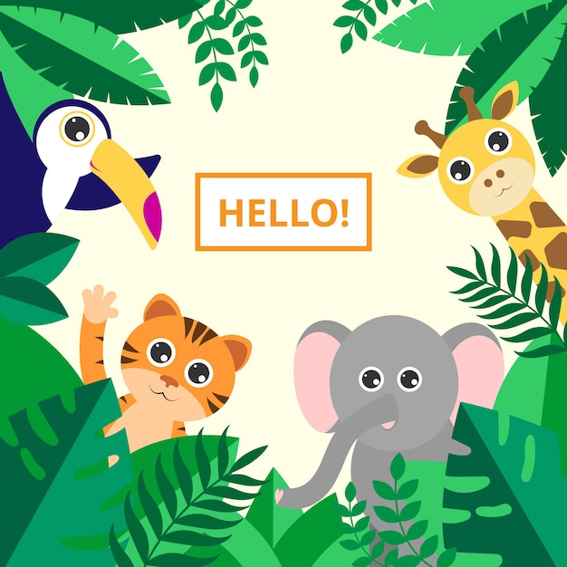 Jungle animals