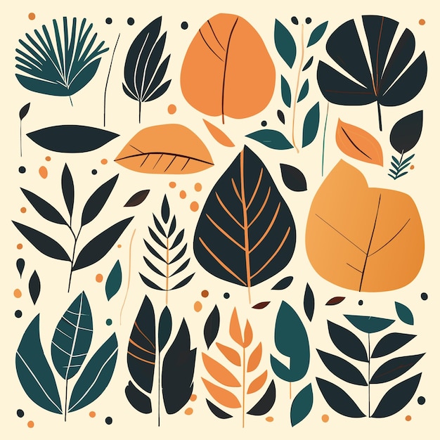 Jungle Leaf EPS Graphics