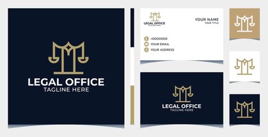 Vector juridisch kantoor logo-ontwerp, letter m, schaal, advocaat logo-ontwerp, wet