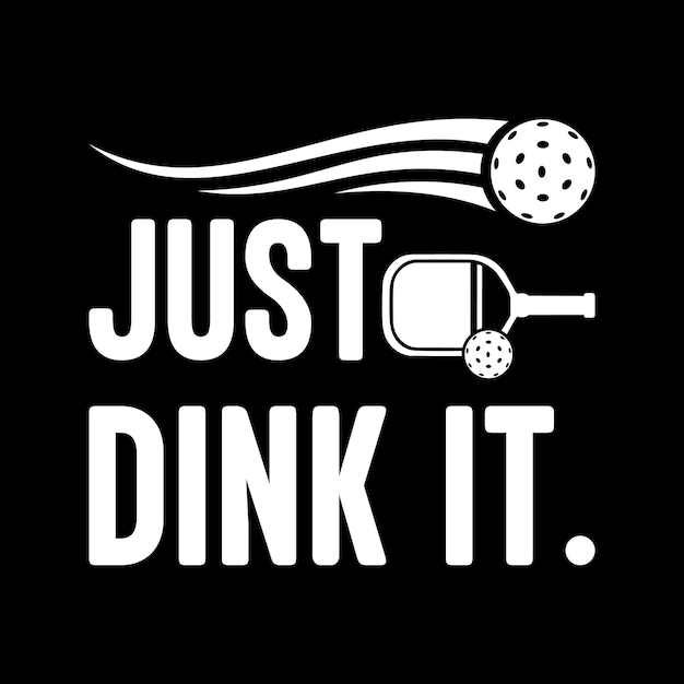 Just dink it logo design