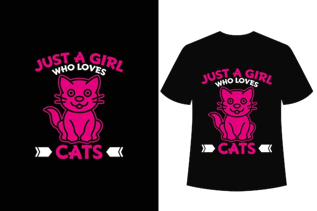 Just A girl T Shirt Design