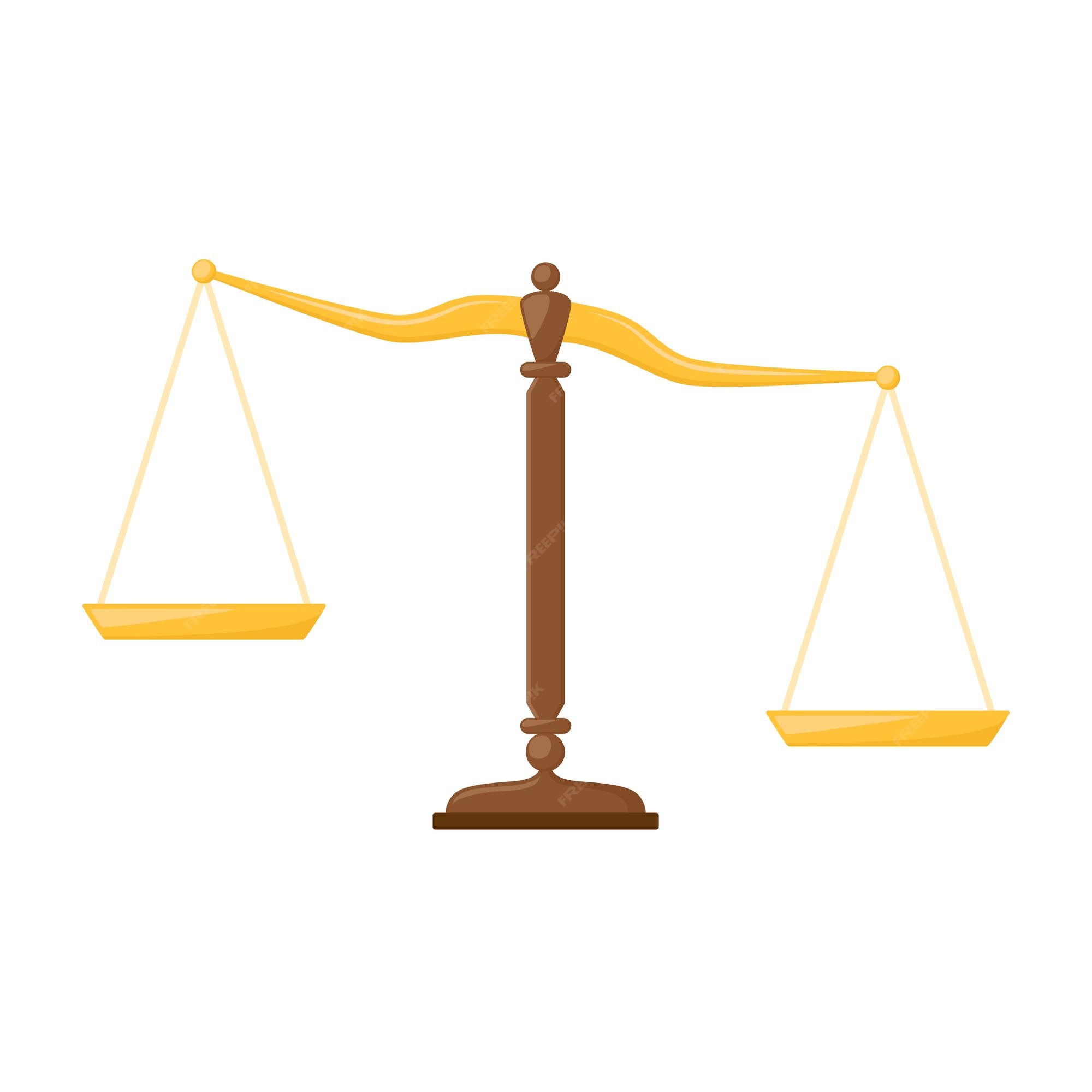 balanced scales of justice