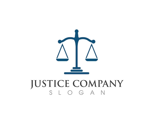justitie wet Logo sjabloon vector