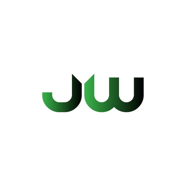 Vector jw arabic logo for podcast