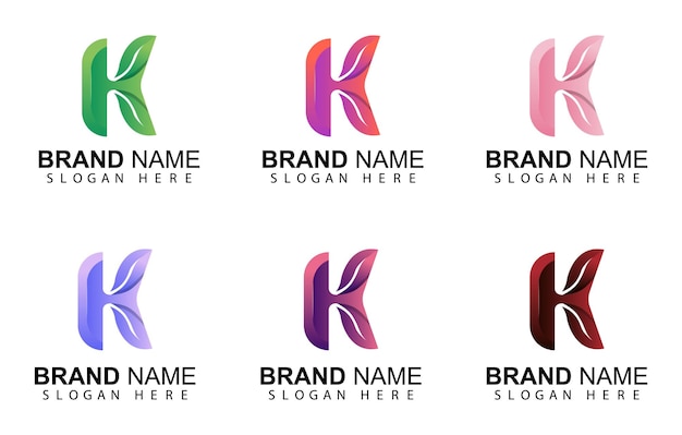 K Abstract Logo Template