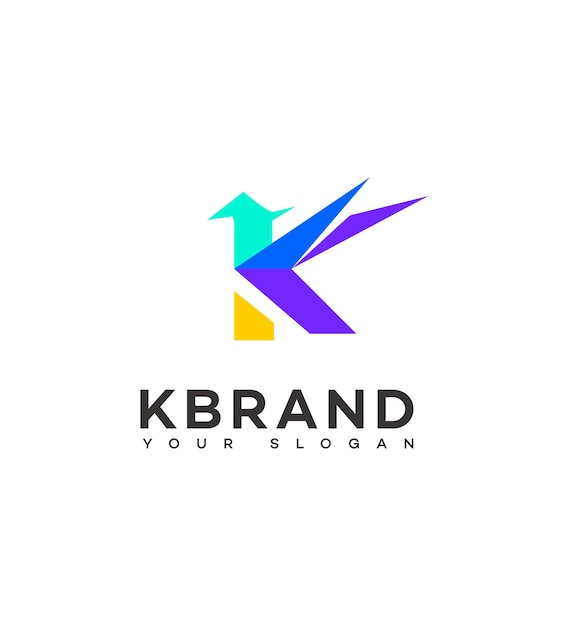 K Letter Logo Icon Brand Identity Sign K Letter Symbol Template