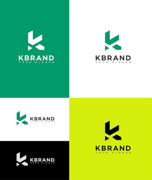 K letter logo icon brand identity sign k letter symbol template (template per il simbolo della lettera k)