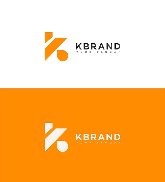 K Letter Logo Icon Merk Identiteitsteken K Letter Symbol Template