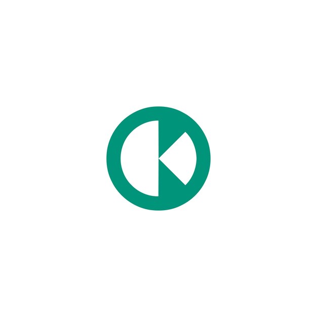 Vector k life brand logo