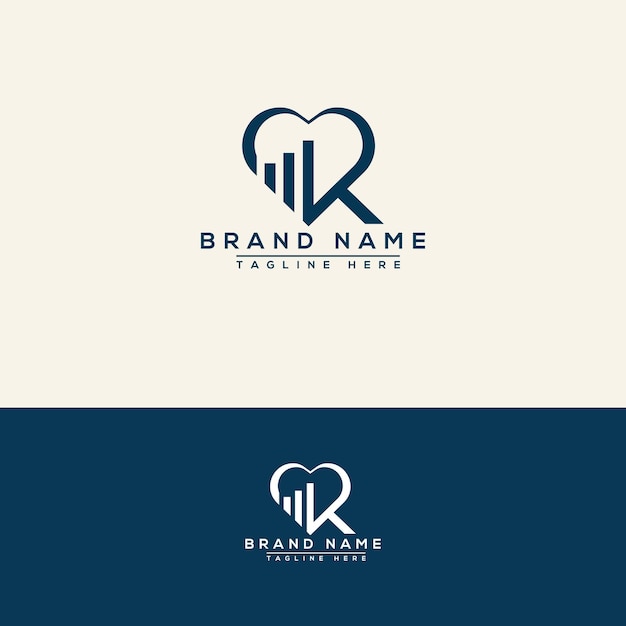 Vector k logo design template vector graphic branding element.