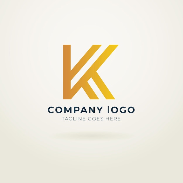 Vector k logo design