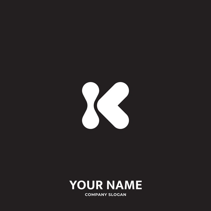 Vector k 로고, k 아이콘, 상징, 터, 회사 로고, k 글자