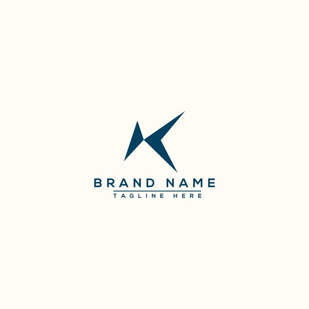 K logo Ontwerp Sjabloon Vector Grafisch Branding Element