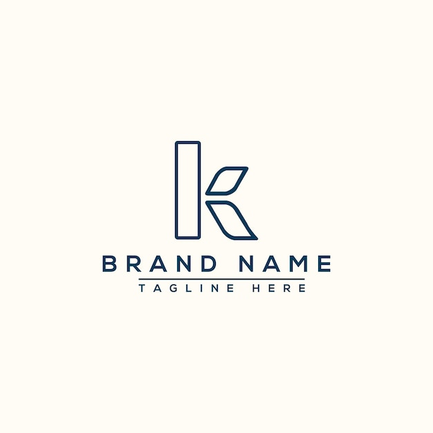 K logo Ontwerp Sjabloon Vector Grafisch Branding Element