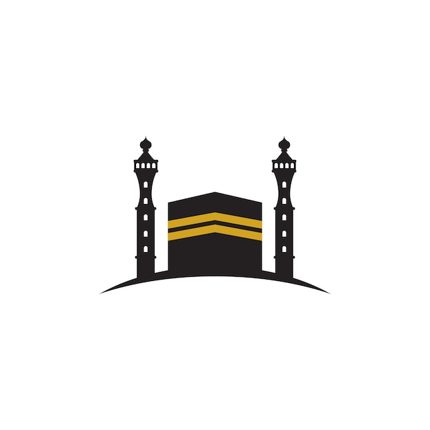 Kaaba vector illustratie pictogram