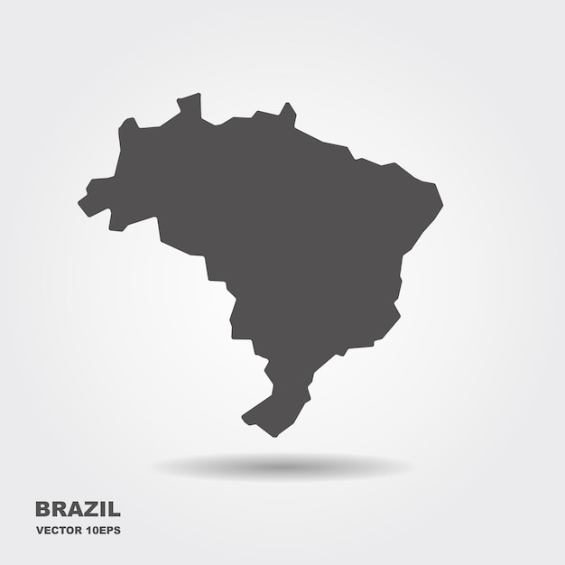 Kaart van Brazilië