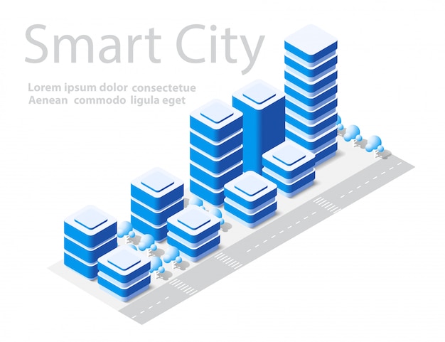 Kaart van de stad op wit ontwerp