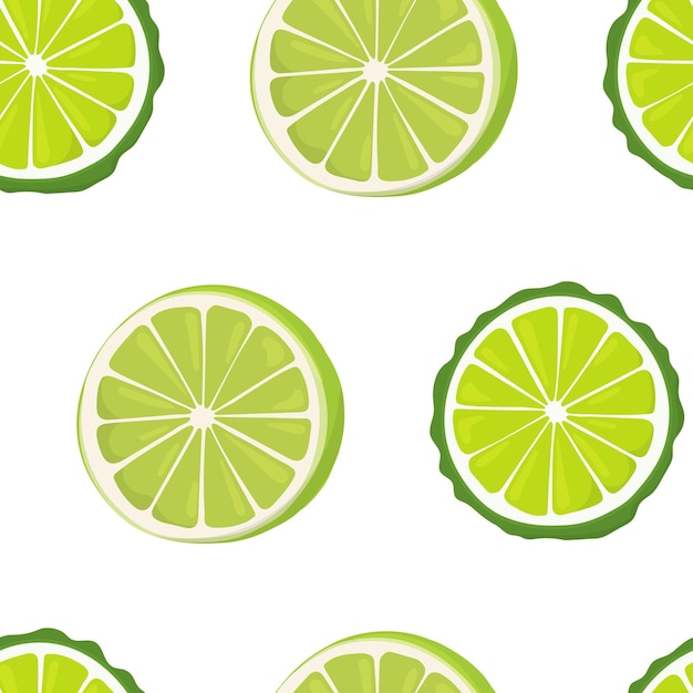 Kaffir lime or bergamot seamless pattern Fabrics packaging wrapping paper and design for the kitchen