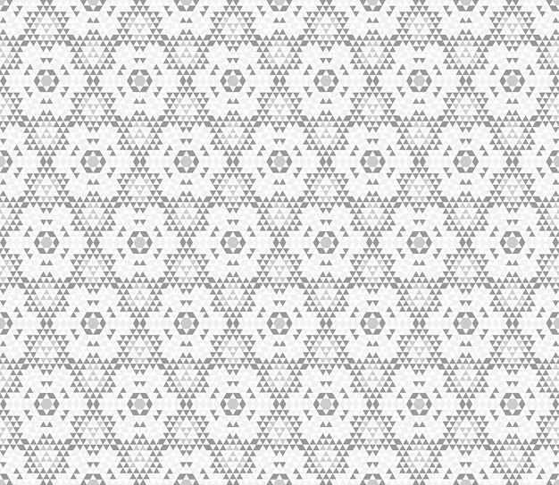 Kaleidoscope Pattern. Triangle Geometric Print