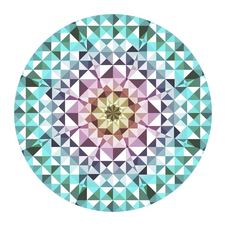 Vector 만화경 벡터 배경입니다. 추상적인 기하학적 낮은 폴리 패턴입니다. 삼각형 빛 배경입니다. 삼각형 기하학적 요소. 추상 삼각형 배경입니다. 벡터 기하학적 만화경입니다.