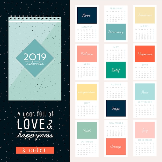 Kalender 2019