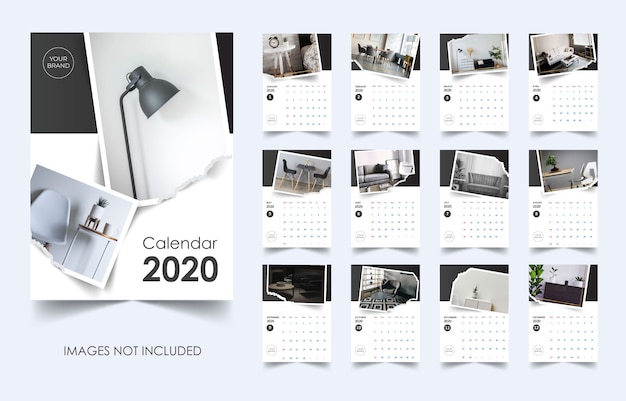 Kalender 2020 minimalis