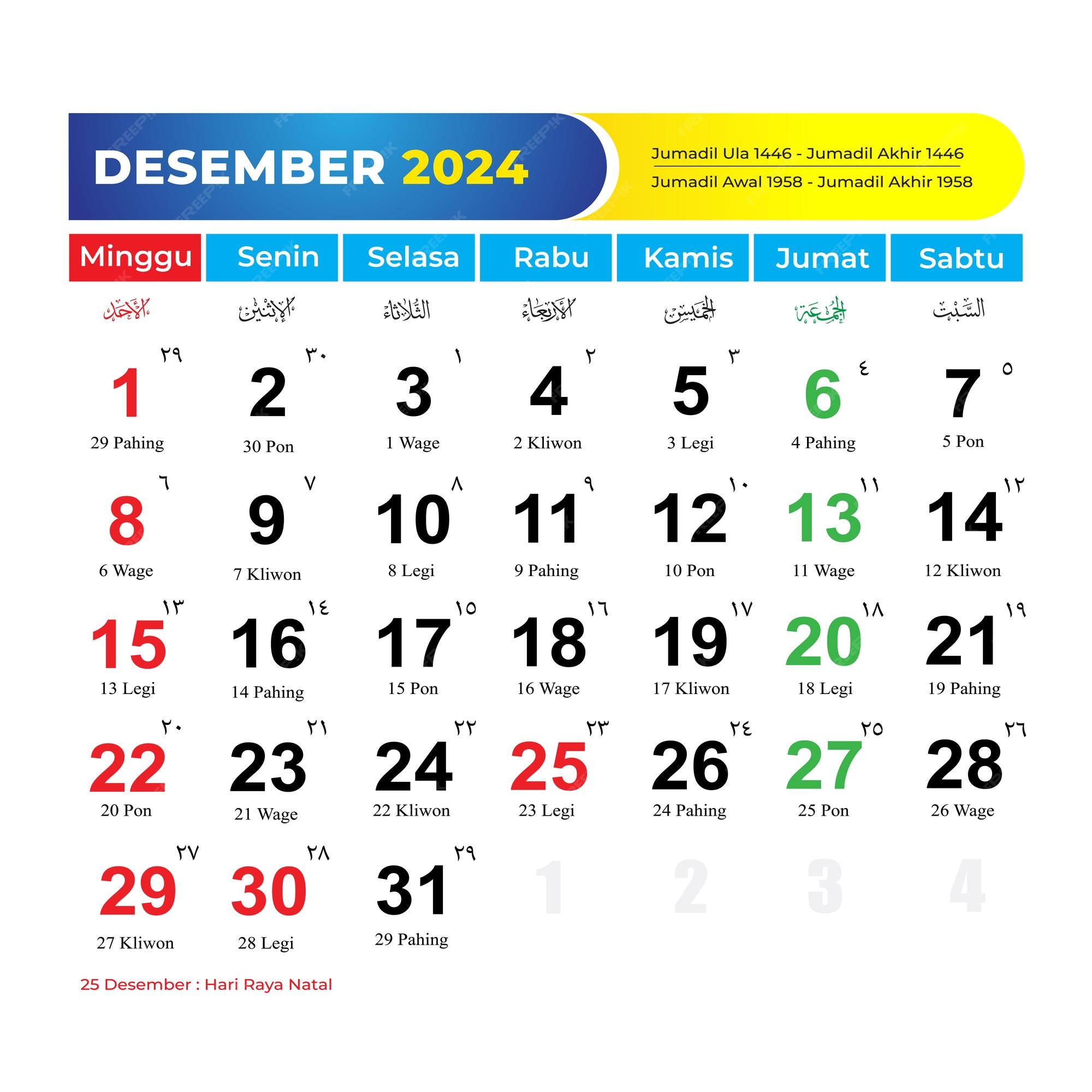 Jual desain kalender 2024 lengkap dengan kalender jaw vrogue co