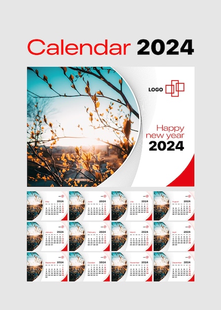 Vector kalender 2024