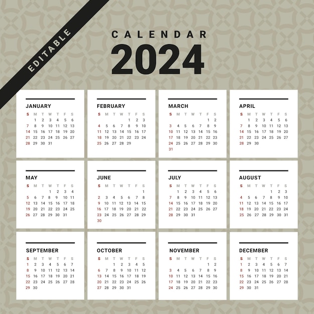 Kalender 2024