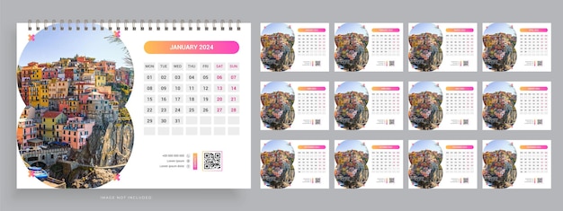 Kalender met de datum januari erop