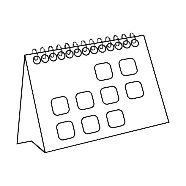 Kalender Pictogram Vector