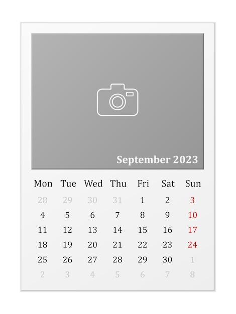 Kalender september 2023