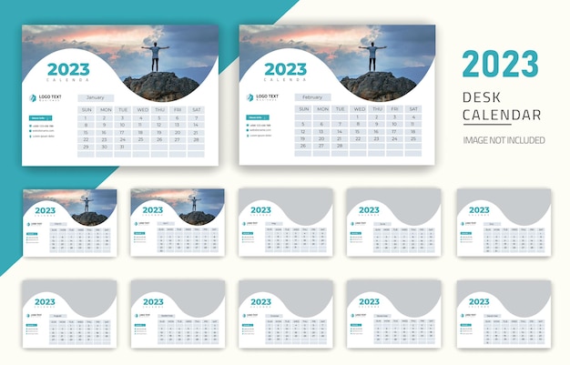 Kalenderontwerp voor 2023