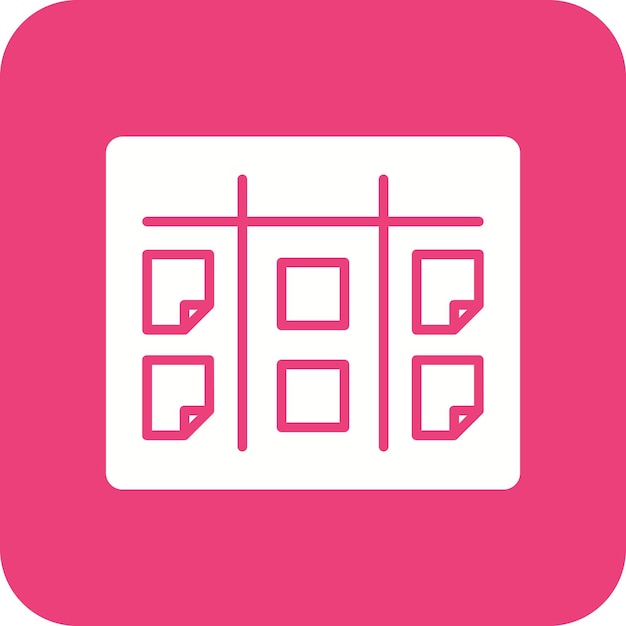 Kanban icon vector image Can be used for Project Management