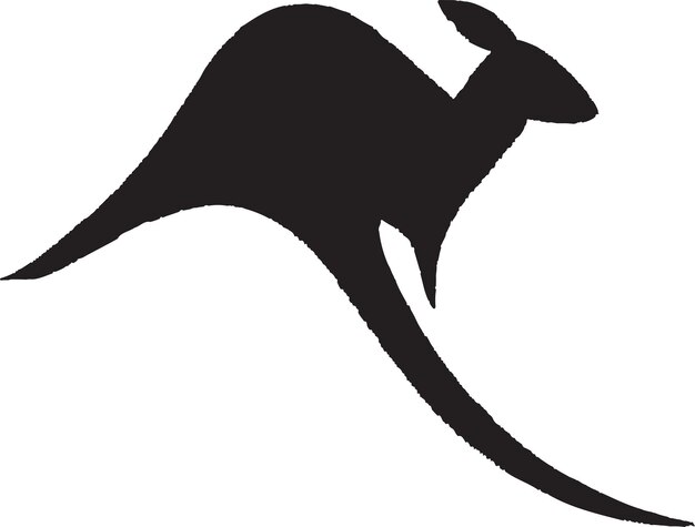 Kangaroo with Headphones Vector Logo Design for Music or EntertainmentThemed Brands