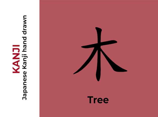 Vector kanji japanese letters