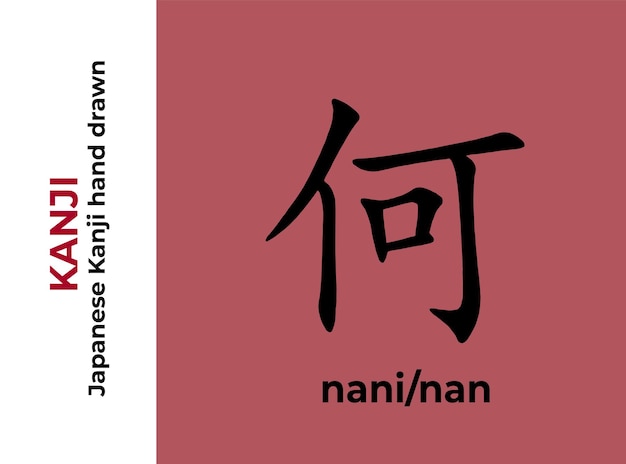 Vector kanji japanse letters wat