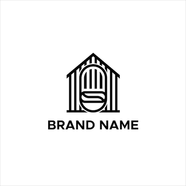 Kant-en-klare moderne minimalistische logo-sjabloon voor zakelijke doeleinden