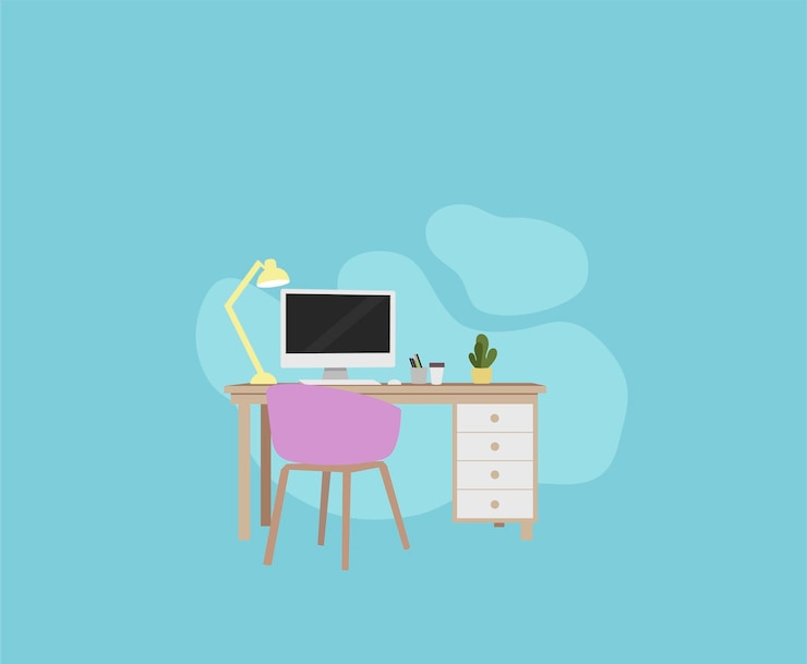 Vector kantoor bureau