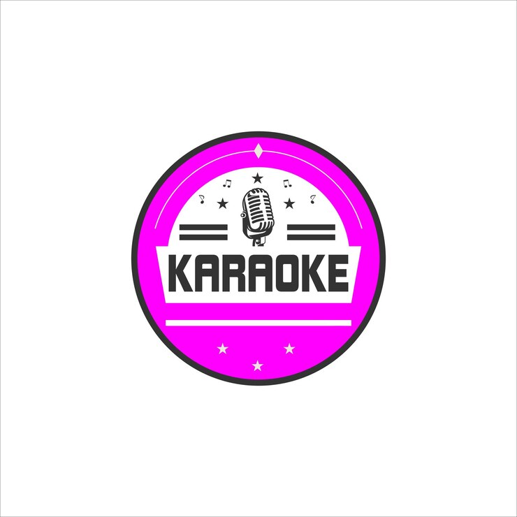 karaoke logo emblem