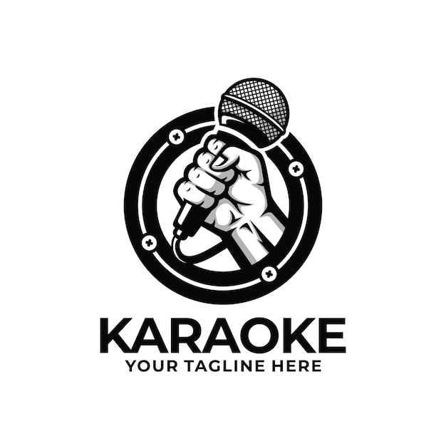 Vector Logo Karaoke Royalty Free SVG, Cliparts, Vectors, and Stock